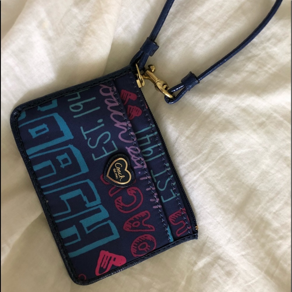 Coach wristlet